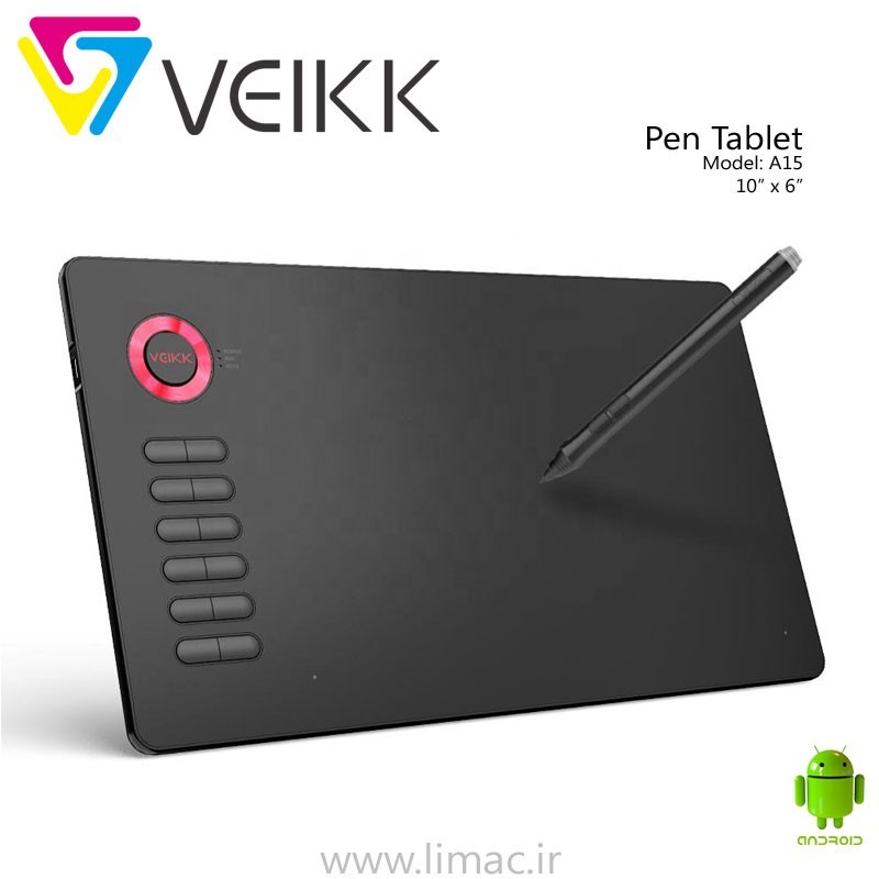قلم و صفحه ویک Veikk A15