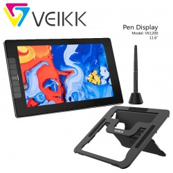 قلم و نمایشگر ویک Veikk VK1200 + پایه S100