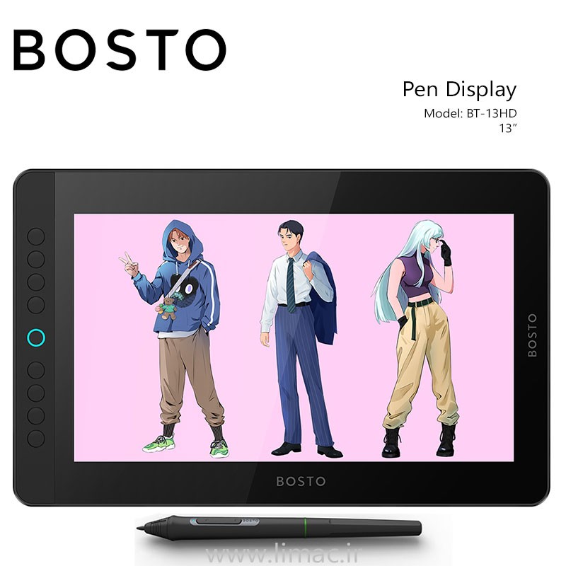 قلم و نمایشگر بوستو BOSTO Pen Display BT-13HDK