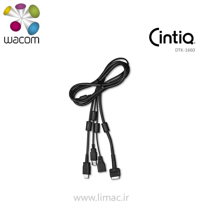 Replacement 3 in 1 Cable HD DTK-1660/1661 ACK43912Z For Wacom Cintiq 16 Hybrid e